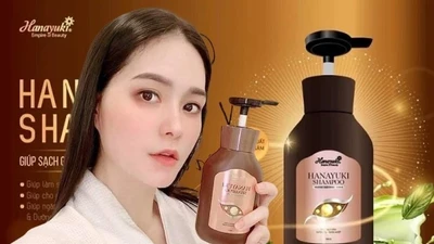 Thu hồi dầu xả Hanayuki Conditioner Đoàn Di Băng quảng cáo 