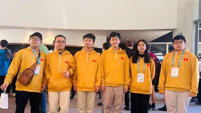 Hai chàng trai đến từ Hà Tĩnh giành HCV Olympic toán quốc tế 2025