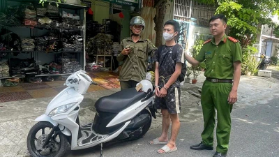 Siêu trộm xe máy ở Đà Nẵng “sa lưới”