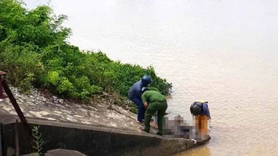 Phát hiện thi thể nam giới trôi trên sông Lam