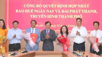 Hợp nhất Báo Huế ngày nay và Đài Phát thanh & Truyền hình