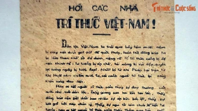 Khí thế Cách mạng Tháng 8 qua những tờ truyền đơn lịch sử 