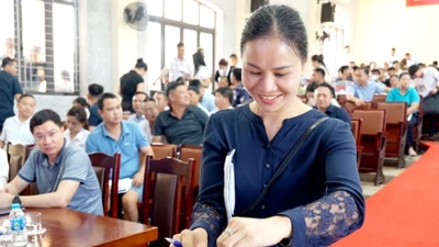 Hưng Yên đấu thành công 33 lô đất, thu về hơn 156 tỷ đồng