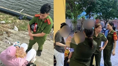 Kịp thời ngăn chặn người phụ nữ ôm con tự vẫn ở Đà Nẵng