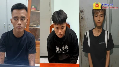 Bắt nóng 3 đối tượng cướp giật tài sản ở Bình Thuận