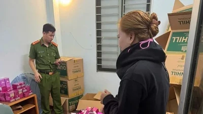 Khởi tố nữ quái sản xuất mỹ phẩm giả ở Đà Nẵng