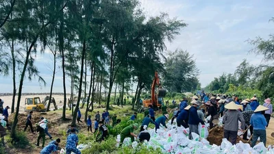 Hà Tĩnh khẩn trương ứng phó khẩn cấp bão số 5