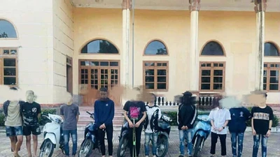 Bắt nóng nhóm đối tượng vô cớ đánh người ở khu di tích Ngã ba Đồng Lộc