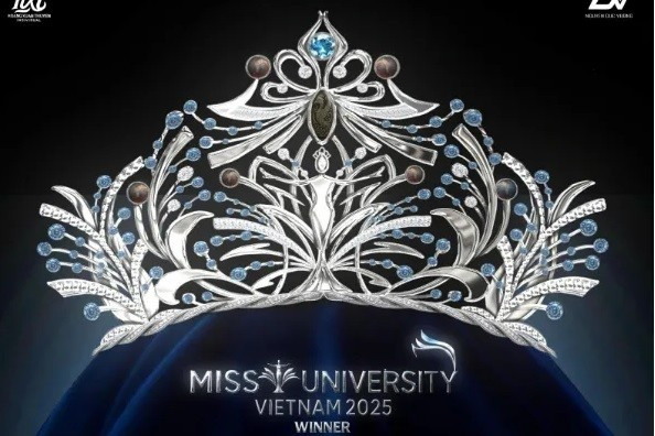 Vương miện "Kỳ Sắc Thanh Tâm". Ảnh: BTC vuong-mien-1.jpg