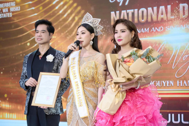 Tân Hoa hậu Đại sứ Toàn cầu – Miss Global Ambassador Nguyễn Hạnh Nguyên bày tỏ những cảm xúc đầu tiên trong hành trình đương nhiệm. hanh-nguyen-3.jpg