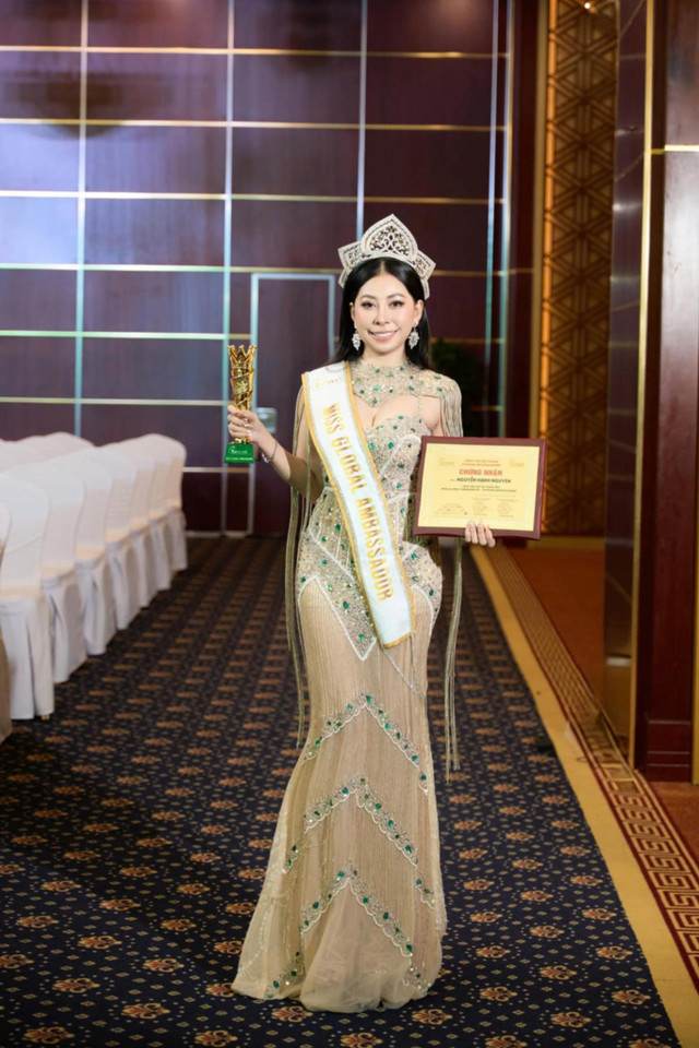 Miss Global Ambassador Nguyễn Hạnh Nguyên trở thành Giám đốc Quốc gia – National Director khu vực Việt Nam và Singapore. hanh-nguyen-6.jpg