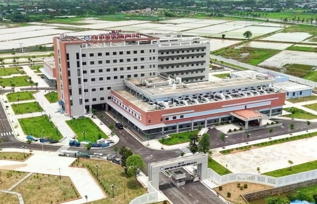 Bệnh viện Phụ Sản Trung ương cơ sở 2 đã hoàn tất. Ảnh: BVCC. benh-vien-sap-khanh-thanh.jpg