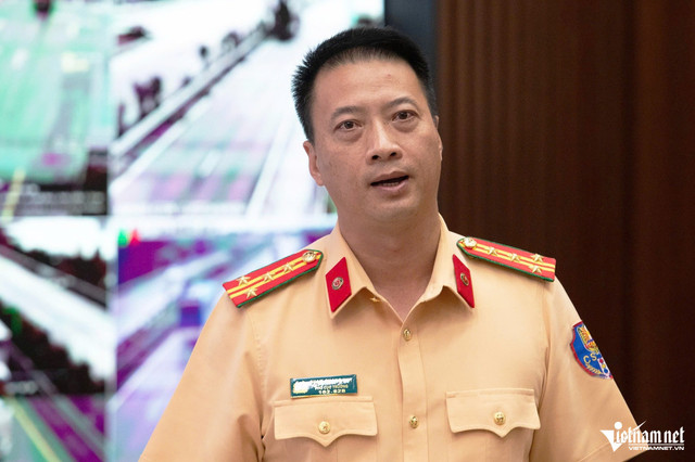 Đại tá Phạm Quang Huy - Phó Cục trưởng Cục CSGT. Ảnh: Đình Hiếu anh-2.jpg