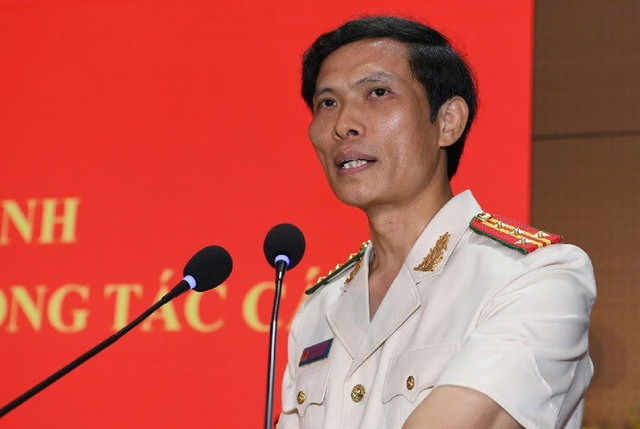Đại tá Ngô Thanh Bình, tân Cục trưởng Cục Cảnh sát điều tra tội phạm về ma túy. Ảnh: Cục C04 toi-pham-ma-tuy.jpg