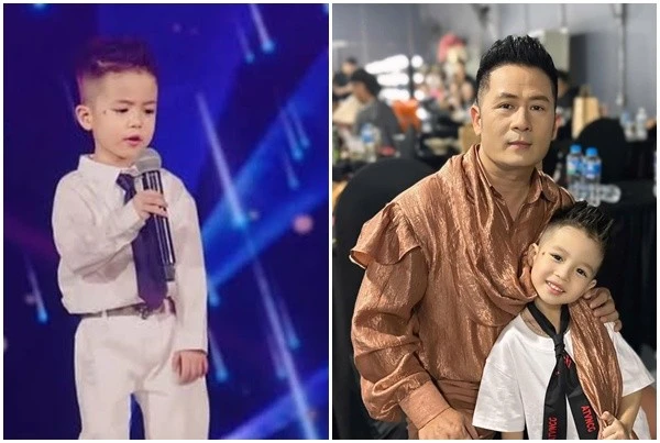 Con trai Bằng Kiều mê hát, kháu khỉnh như hot boy nhí