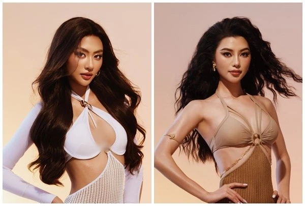 Đọ sắc Xuân Hạnh - Hoàng Nhung sau Hoa hậu Hoàn vũ Việt Nam 