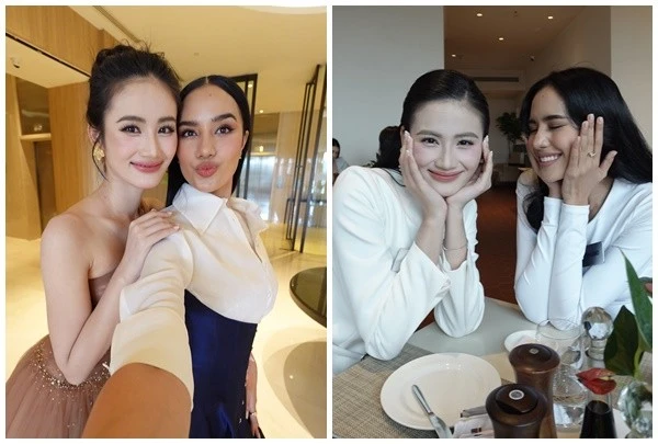 Tình bạn đẹp giữa Ý Nhi và tân Hoa hậu Thế giới 2025