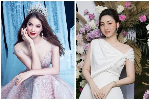 Đọ sắc Phạm Hương - Trà My sau Hoa hậu Hoàn vũ Việt Nam 2015