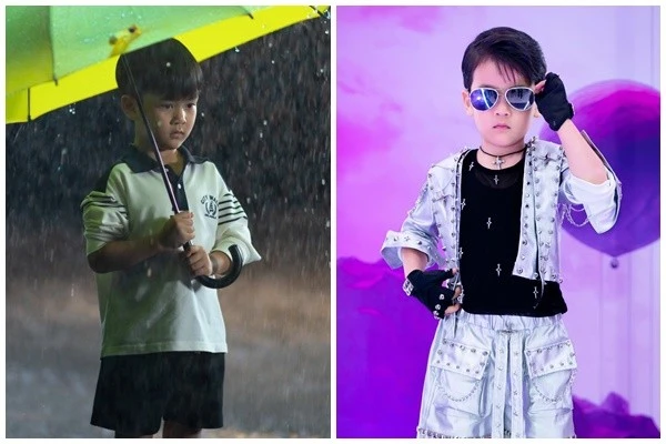 Con trai Đàm Vĩnh Hưng "cưng xỉu”, đóng MV từ nhỏ