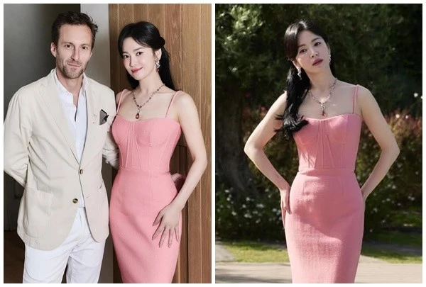 “Phú bà” Song Hye Kyo khoe vẻ ngọt ngào, gợi cảm tại sự kiện