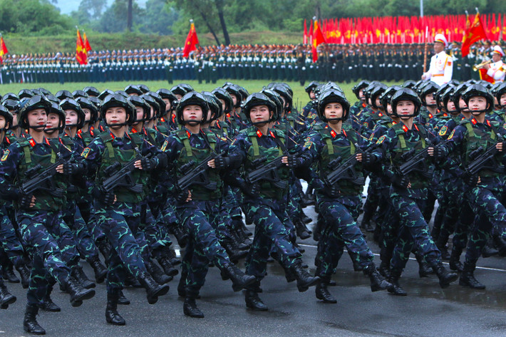 Sau những lần hợp luyện, rút kinh nghiệm và tổ chức huấn luyện, màn thể hiện của các khối ngày càng được nâng cao.