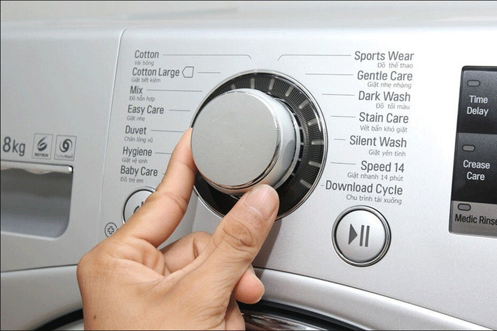 Chỉ dùng một chế độ giặt là lãng phí công nghệ và hại quần áo.
