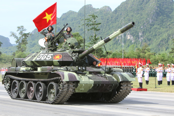 Tại buổi tổng hợp luyện, các khối xe mô hình Quốc huy, khối cờ Đảng, cờ Tổ quốc, xe rước chân dung Chủ tịch Hồ Chí Minh; các lực lượng: Lục quân, Hải quân, Phòng không-Không quân, Biên phòng, Cảnh sát biển, Tăng thiết giáp, Thông tin liên lạc, Công binh, Hóa học, Hậu cần, Kỹ thuật, Công nghiệp quốc phòng... cùng các khối của lực lượng Công an và các khối quần chúng thực hiện diễu duyệt hùng tráng, uy nghiêm.