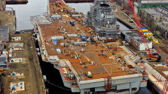 Việc Sergei Avakyants đề cập đến tàu chiến chở máy bay không người lái đáng chú ý ở chỗ, nó phản ánh xu hướng ngày càng tăng ở nhiều lực lượng hải quân ở Châu Âu và những nơi khác, nhưng cho đến nay, ít nhất vẫn chưa có dấu hiệu nào cho thấy, Nga có kế hoạch bắt đầu chế tạo các tàu loại này. Ảnh: @ The National Interest.