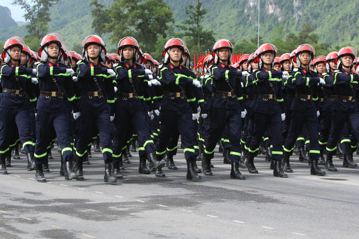Khối sĩ quan Cảnh sát Phòng cháy Chữa cháy.