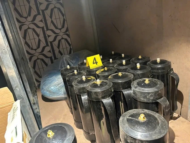 Tang vật bị Công an TP.HCM thu giữ. Ảnh: CA 2-1103.jpg