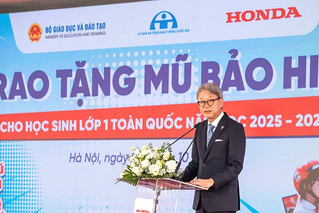 Ông Toshihiro Mibe – Chủ tịch kiêm Giám đốc điều hành Honda Motor Nhật Bản. 4-4450.jpg