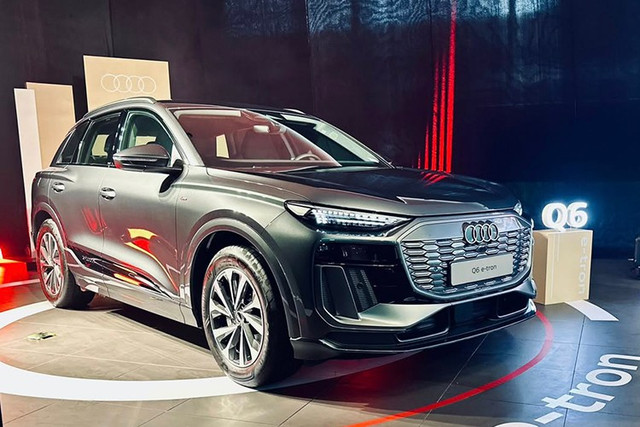 Audi Q6 e-tron là mẫu xe thương mại đầu tiên của thương hiệu sử dụng nền tảng PPE (Premium Platform Electric). 1-5507.jpg