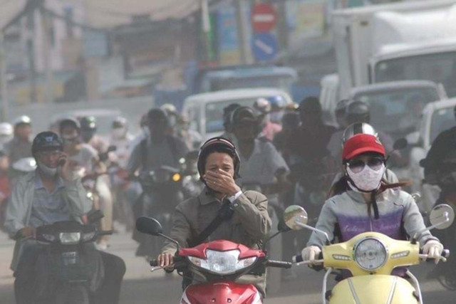 Nhiều nghiên cứu đã chỉ ra rằng, xe máy không phải là tác nhân chính tạo ra bụi mịn PM2.5, loại bụi nguy hiểm nhất với sức khỏe con người. 9.jpg