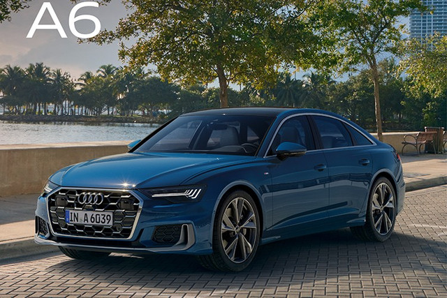 Audi A6 là mẫu sedan hạng sang thanh lịch, nội thất rộng rãi, yên tĩnh với hệ thống điều khiển MMI cảm ứng tùy chỉnh tới 400 chức năng... 1-3487.jpg