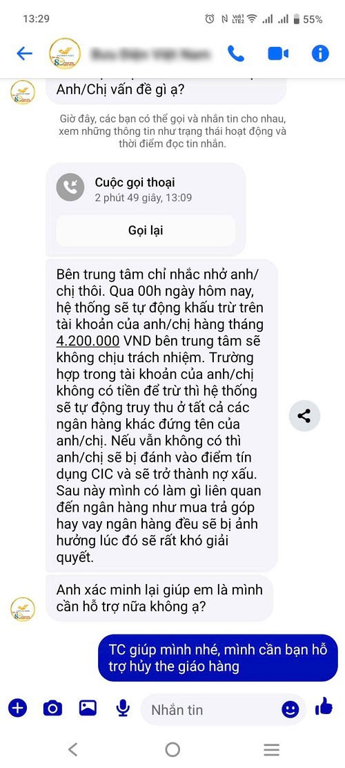 Người dân nên cảnh giác với các tin nhắn có dấu hiệu giả mạo doanh nghiệp, tổ chức. 4-3813.jpg