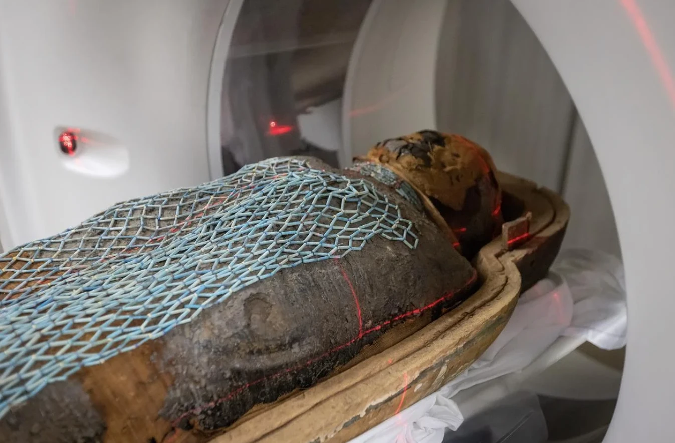 Chụp CT xác ướp thầy tế Ai Cập cổ đại, phát hiện điều bất ngờ