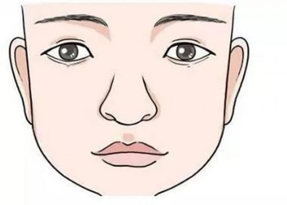 2. Lông mày và tai ngang bằng nhau: Tức là lông mày và tai có độ cao tương đương. Khi nhìn từ bên ngoài, hai lông mày và hai tai nằm trên cùng một đường thẳng.