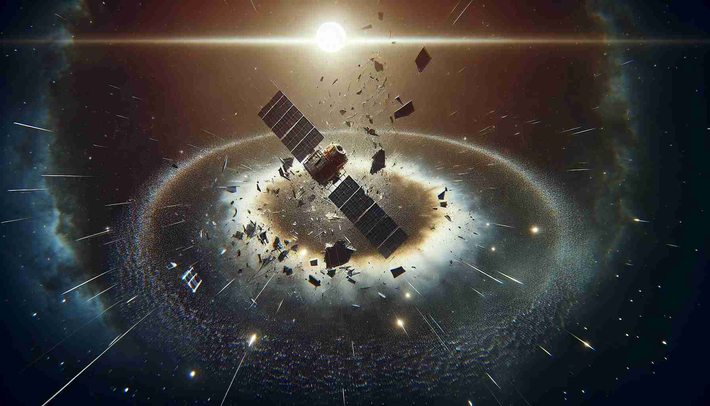 Một tai nạn khác liên quan đến Boeing, vệ tinh Intelsat 33e do hãng này chế tạo bất ngờ vỡ thành hơn 20 mảnh. Các nhà khoa học vẫn đang cố gắng tìm hiểu xem điều gì đã xảy ra. Sự cố này đã khiến nhiều khách hàng của Intelsat mất điện hoặc gián đoạn dịch vụ truyền thông. Hãng Boeing liên tục gặp phải những sự cố không gian và bị tố từ nội bộ là thiếu trách nhiệm và phải đối mặt với điều tra cấp độ liên bang tại Hoa Kỳ. Ảnh: Roscomos