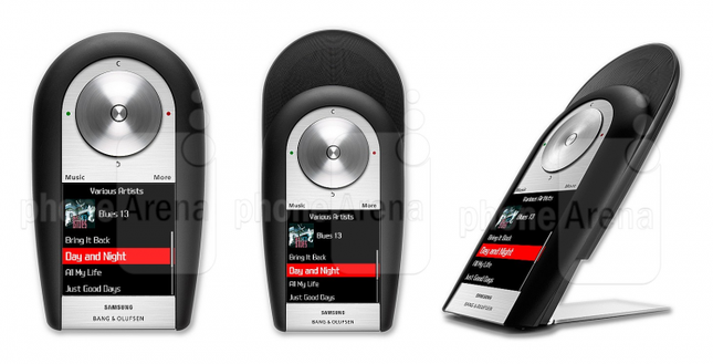 Samsung Serenata là chiếc điện thoại thứ hai Samsung hợp tác cùng Bang & Olufsen. Ra mắt vào năm 2007, máy có ngoại hình khá hơn thiết bị tiền nhiệm, tuy nhiên vẫn trông khá kì quặc. Đây là một chiếc điện thoại dạng trượt và giấu bên dưới một chiếc loa Bang & Olufsen kích thước khá lớn, hứa hẹn chất lượng âm thanh tốt. Dù vậy, máy không có một bàn phím truyền thống trong khi màn hình 2,3 inch lại không hỗ trợ cảm ứng gây ra khá nhiều bất tiện.