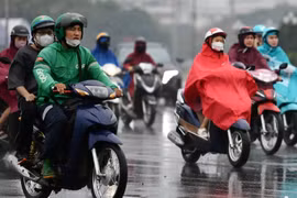 Ngày 31/1, không khí lạnh mạnh gây rét, miền Bắc mưa nhỏ