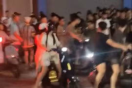 Nhóm thanh thiếu niên đuổi đánh nhau, 1 người bị thương ở Hải Phòng