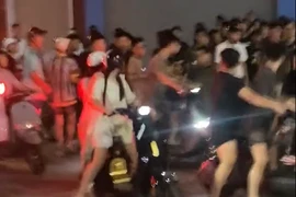 Nhóm thanh thiếu niên đuổi đánh nhau, 1 người bị thương ở Hải Phòng