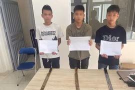 Bắt nhóm đối tượng mang dao kiếm cướp tài sản ở Hà Nội