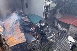 Cháy nhà cấp 4, một người tử vong ở Hà Nội
