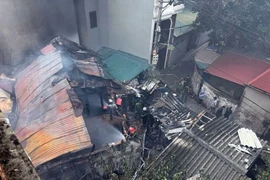 Cháy nhà cấp 4, một người tử vong ở Hà Nội