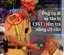 Thực hư hình ảnh CSGT chặn ông cụ 80 tuổi đi xe lăn để kiểm tra nồng độ cồn