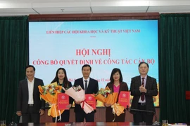 VUSTA tổ chức Hội nghị công bố các Quyết định về công tác cán bộ