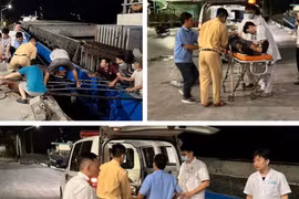 Cứu thuyền viên bị đột quỵ trên sông Đá Bạch