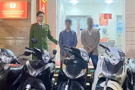 Bắt đối tượng vừa cai nghiện về, trộm cắp hàng loạt xe SH ở Hà Nội
