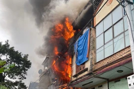 Vụ cháy tại khu dân cư ở Hà Nội, không gây thiệt hại về người